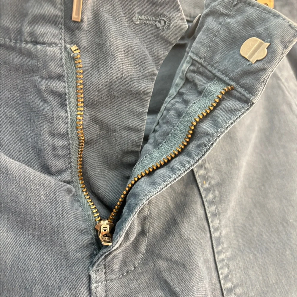 Nili Lotan Cropped Military Pant Washed Navy Size 6 - Picture 7 of 12